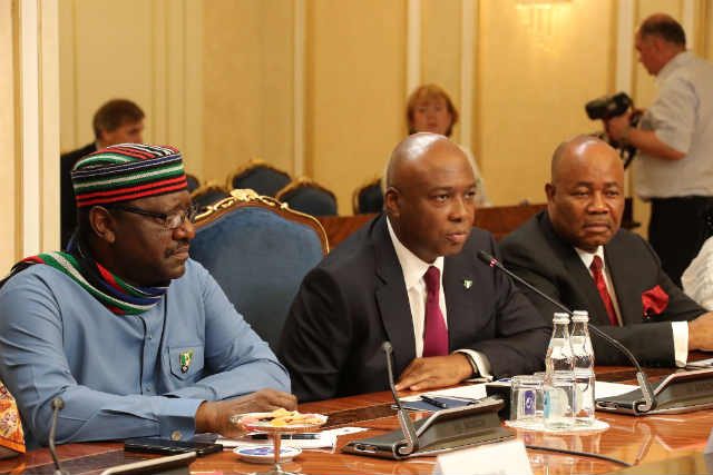 Senator Bukola Saraki meeting with the Russian Parliament's Upper Chamber Leaders 3