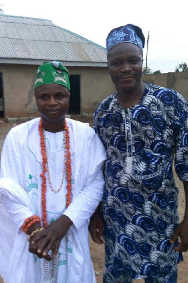 Oba John Olaifa and Shina Taiwo