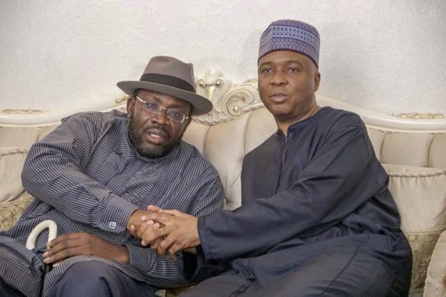 Bayelsa State Governor, Seriake Dickson and Senate President Bukola Saraki