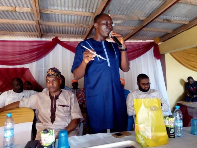 PDP OGHA Primary: Omooba Solarin's Acceptance Speech for being the Ticket Winner of Ikenne State Constituency 1 Omooba Sunday Solarin makes his remarks...urges KRD to remain focused