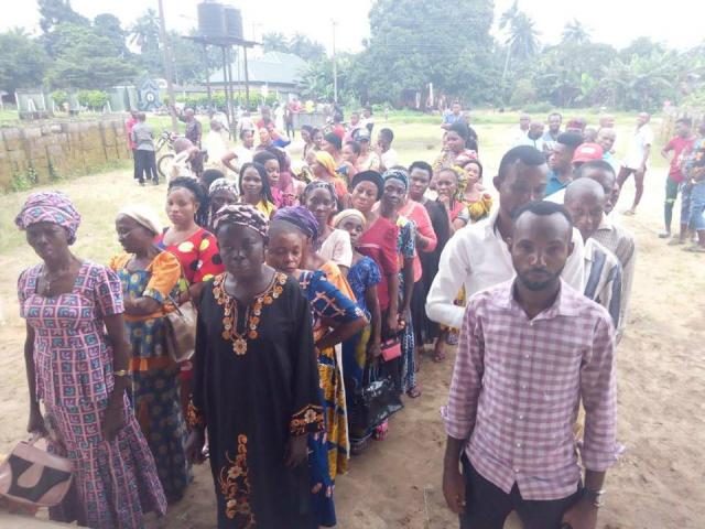 Rivers APC Presidential Primaries 2018 Exercise taking place at Omuma Ward 3