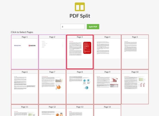EasyPDF - Free Online PDF Suite That Respects Privacy 4 EasyPDF - Free Online PDF Suite - PDF Split