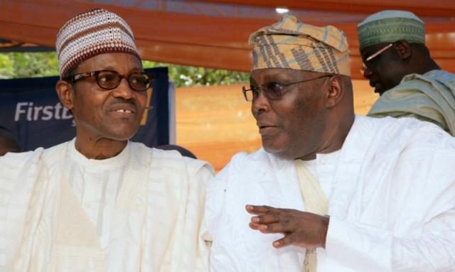 President Muhammadu Buhari and Alhaji Atiku Abubakar