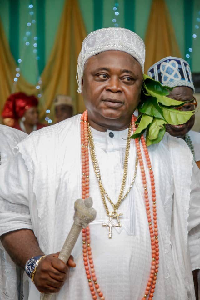 Hon Ladi Adebutu installed as Baba Oba of Odo-Jobore Ijebu