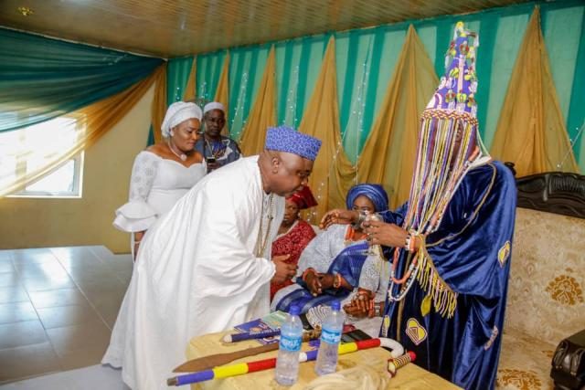 Hon Ladi Adebutu installed as Baba Oba of Odo-Jobore Ijebu