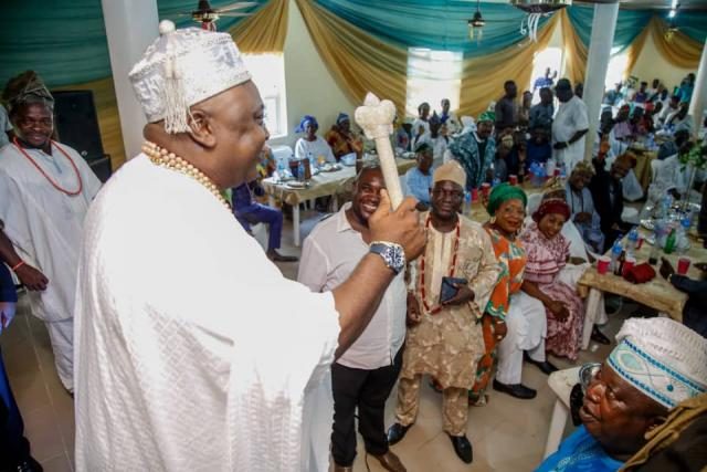 Hon Ladi Adebutu installed as Baba Oba of Odo-Jobore Ijebu