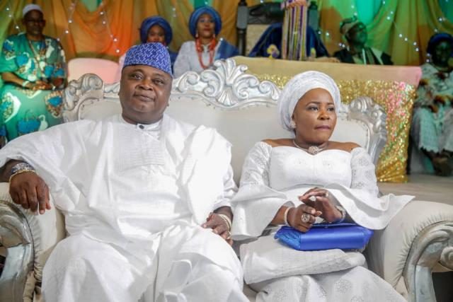 Hon Ladi Adebutu installed as Baba Oba of Odo-Jobore Ijebu while wife, Yeye Adenike Adebutu as Yeye Atunluse