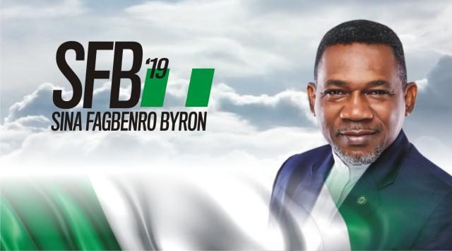 Sina Fagbenro Byron, KOWA Presidential Candidate