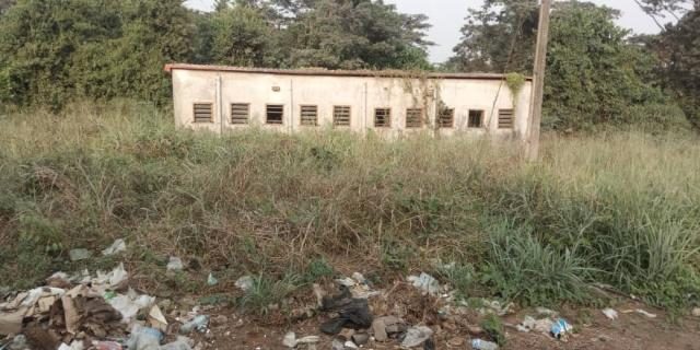 Dilapidated and very pathetic situation of the International Market, Sagamu