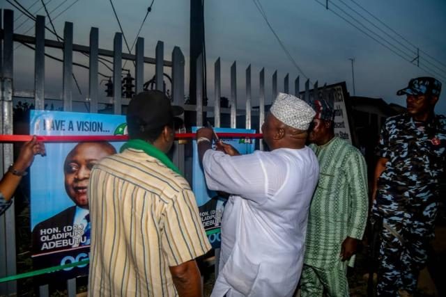 Ogun PDP Guber Candidate, Adebutu takes Campaign to Ikenne LG Areas 3 Hon Ladi Adebutu commissions 500KVA transformer at Ikenne