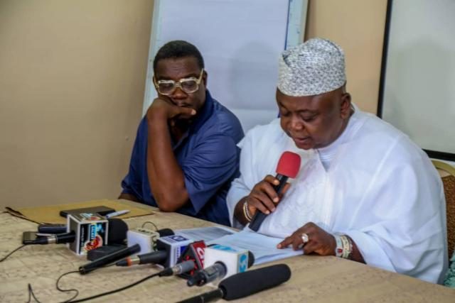 Hon Ladi Adebutu's Media Brief on INEC List for Ogun PDP Governorship Elections in 2019