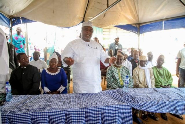 Ogun PDP Gubernatorial Candidate, Hon Ladi Adebutu's Ward-to-Ward Campaign in Ijebu North-East LG