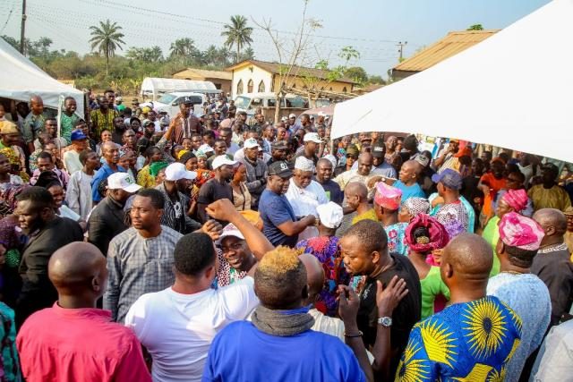 Ogun PDP Gubernatorial Candidate, Hon Ladi Adebutu's Ward-to-Ward Campaign in Ijebu North-East LG