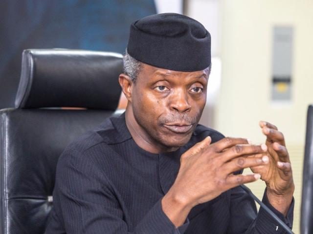 Nigeria's Vice-President Professor Yemi Osinbajo