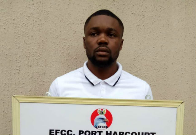 Fake EFCC Employment Officer Bisong James Oyen