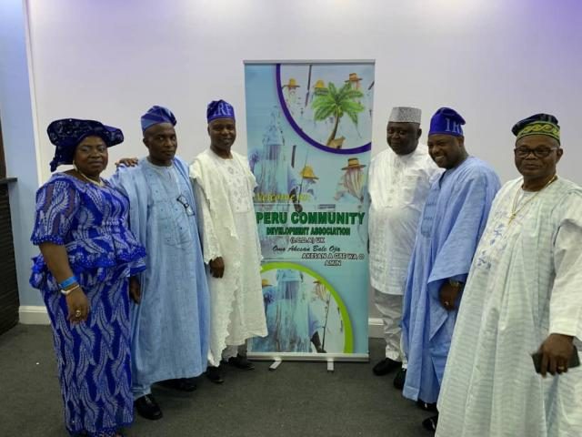 Hon Oladipupo Adebutu with Iperu Remo Indigenes at the 4th Annual Remo Day in the UK