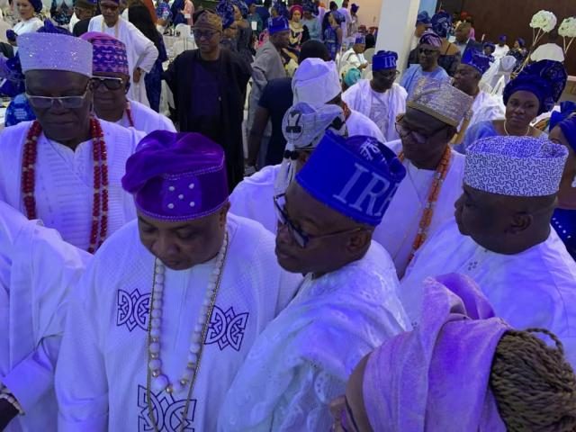 Hon Oladipupo Adebutu with the royals at the 4th Annual Remo Day in the UK