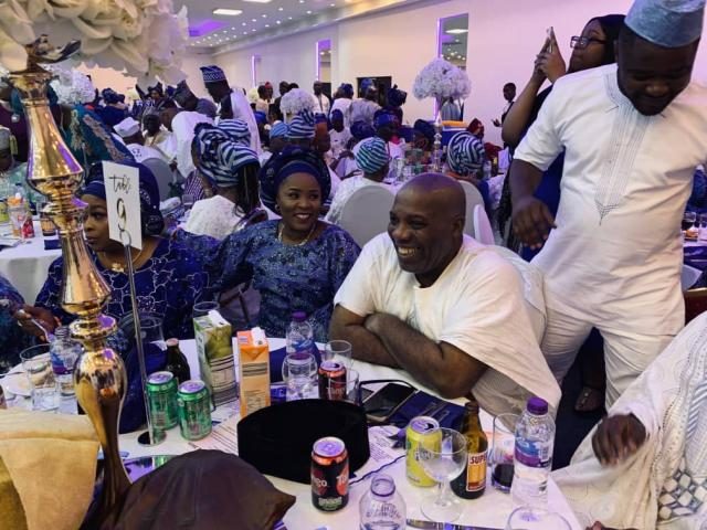 Hon Oladipupo Adebutu's wife, Yeye Adenike with other guests at the 4th Annual Remo Day in the UK