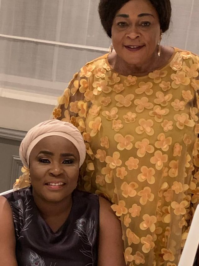 Yeye Adenike with a guest