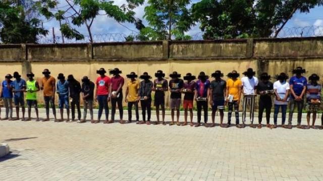 27 Suspected Internet Fraudsters arrested in Imo State
