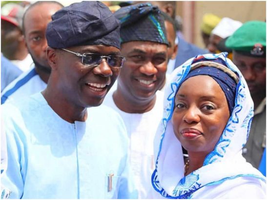 Ibijoke Sanwo-Olu and Babajide Sanwo-Olu