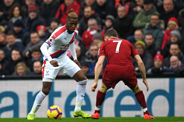 James Milner vs Wifried Zaha