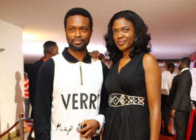 Omoni Oboli and her husband