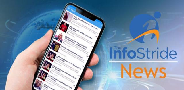 Big News! The InfoStride launches Android Mobile App 1 InfoStride News Feature Graphic