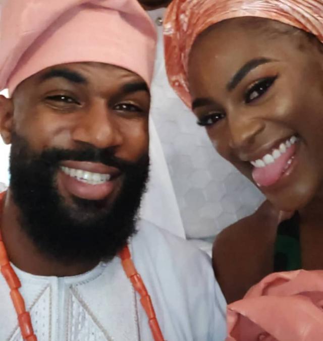BBNaija Mike and his wife