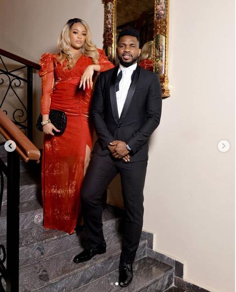 Joseph Yobo and his wife