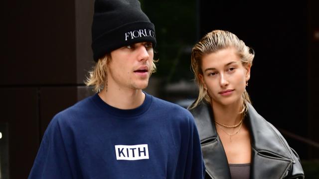 Justin Beiber and Hailey Baldwn