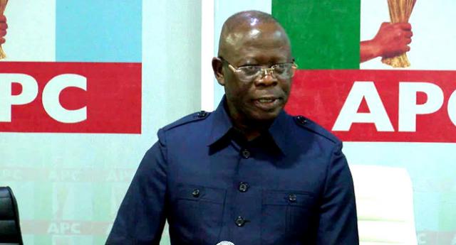 Adams Oshiomhole says APC Cannot Be Stopped In Edo State