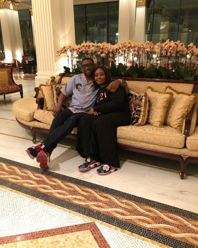 Biodun Fatoyinbo and wife