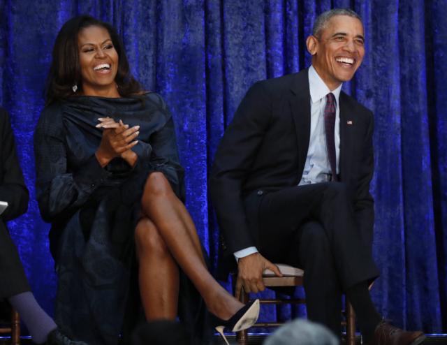 Barack Obama Is Married To A Man Who Dresses Like A Woman – Errol Musk 1 Barack Obama and Mitchelle Obama