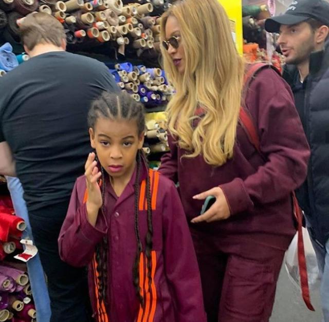 Beyonce and Blue Ivy