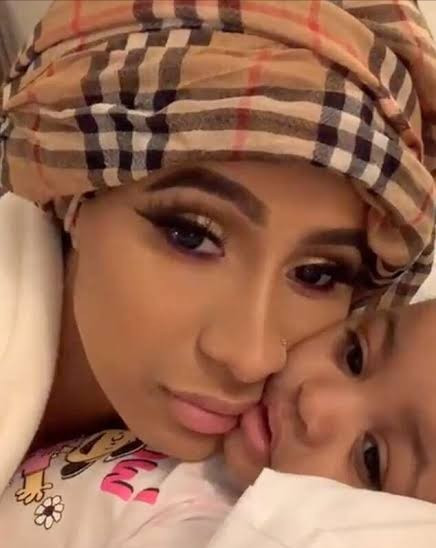 Cardi B and her daugher