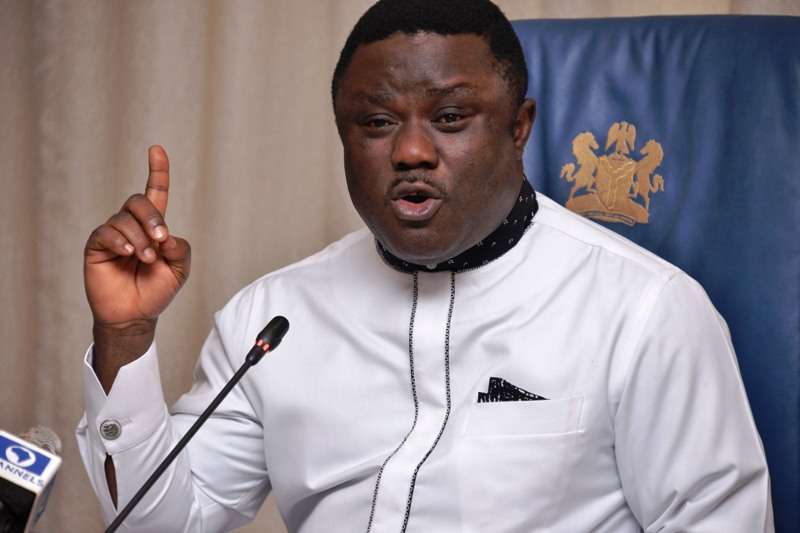 Cross River State governor, Ben Ayade