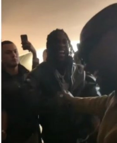 Kanye West and Burna Boy