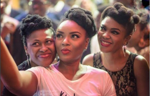 Omoni Oboli and Chioma Akpotha