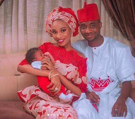 Aminu Sanusi and his wife