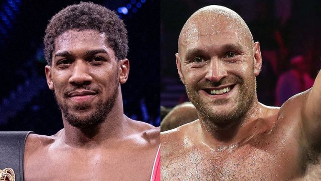 Anthony Joshua and Tyson Fury