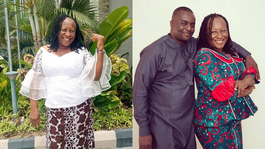Patience Ozokwor and her son