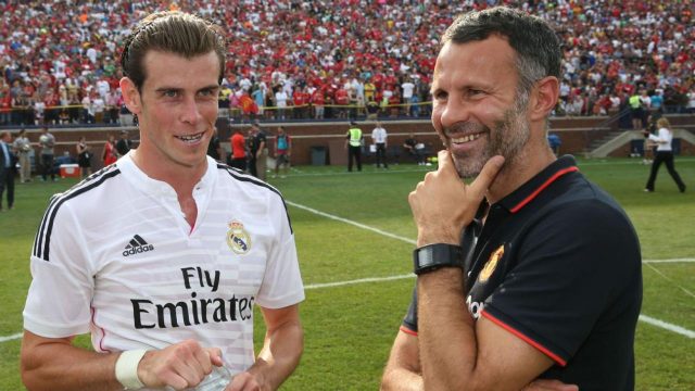 Ryan Giggs and Gareth Bale