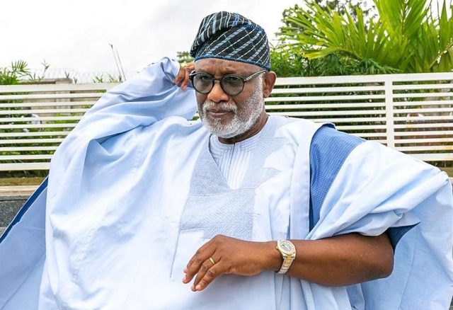 Ondo State Governor, H.E Rotimi Akeredolu