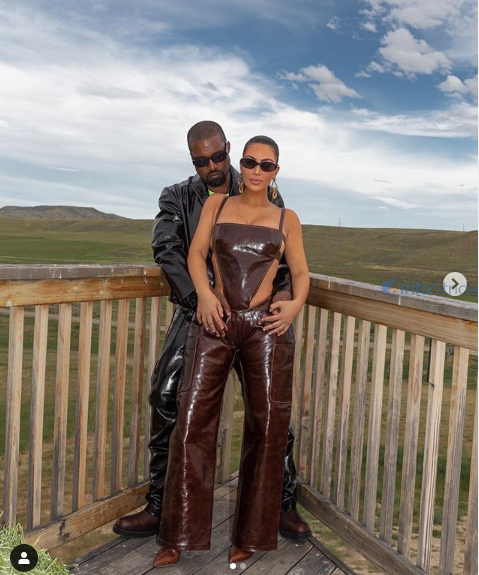 Kim Kardashian and Kanye West