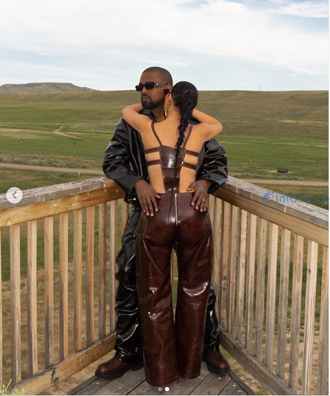 Kim Kardashian and Kanye West