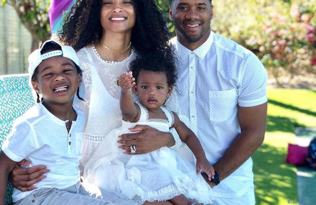 Ciara and Russell Wilson