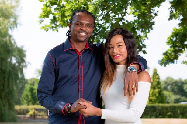 Kanu Nwankwo and his wife