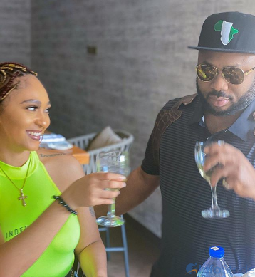 Olakunle Churchill and Rosy Meurer