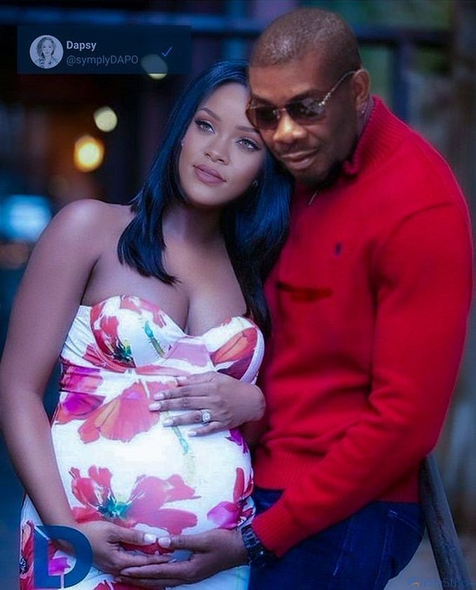 Don Jazzy and Rihanna